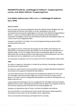 Unabhängige für Heilbronn